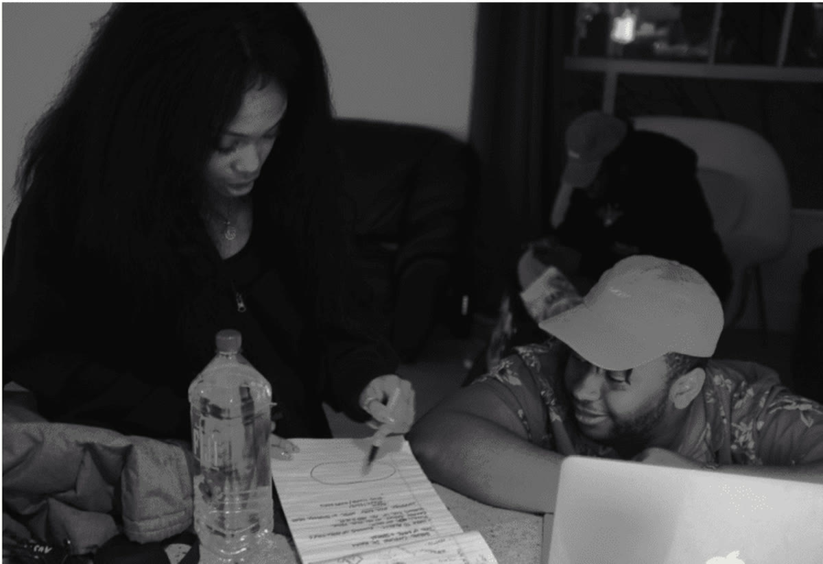 SZA working session, CTRL era